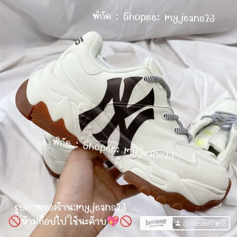 🔥ลดพิเศษ🔥MLB BIG BALL Chunky MONO HEEL พร้อมส่ง