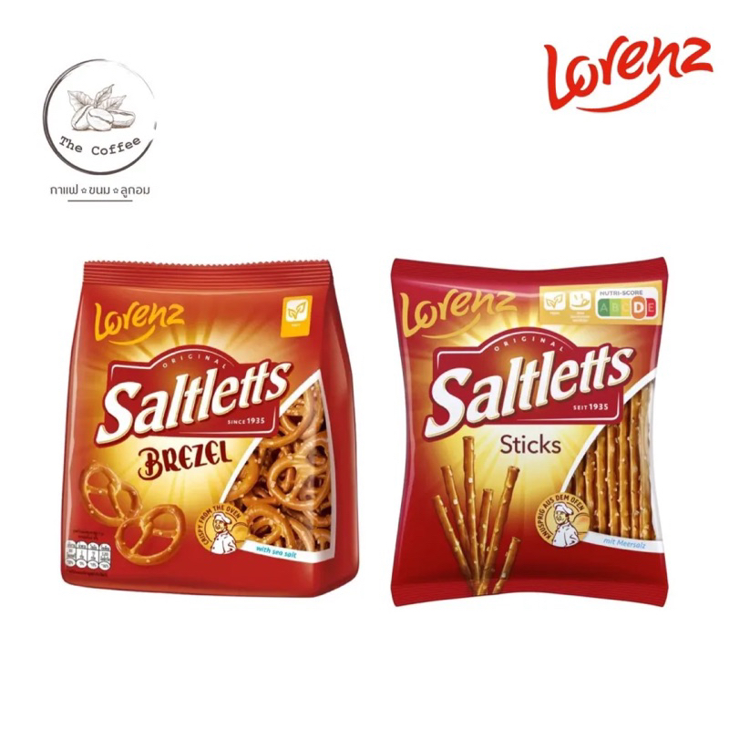 F/W/T Lorenz saltletts brezeln / stick 150g. 🇩🇪 เพรซเซลมินิ เกลือ จากเยอรมัน