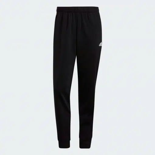 Adidas กางเกงกีฬาขายาวผู้ชาย Essentials Warm-Up Tapered 3-Stripes Track Pants ( H46105 )
