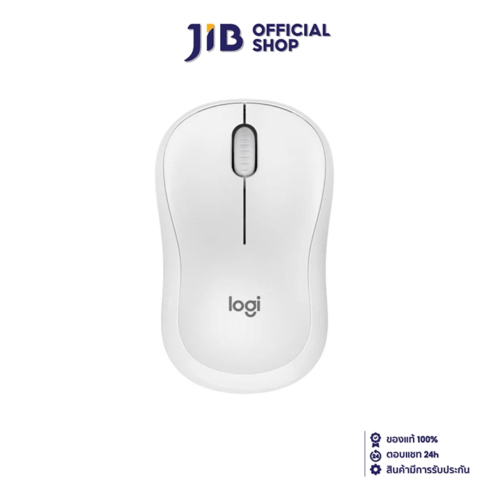BLUETOOTH MOUSE (เมาส์บลูทูธ) LOGITECH M240 BLUETOOTH (OFFWHITE)