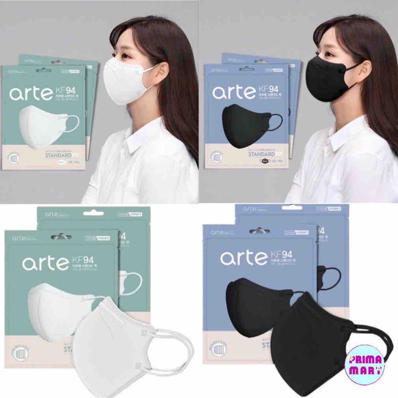 [กันฝุ่น pm2.5] Arte STANDARD FIT MASK KF94 🇰🇷แมสเกาหลีแท้ 100% (แพค 1 ชิ้น)