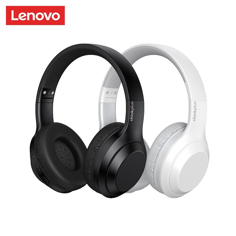 Lenovo TH10 หูฟังบลูทูธหูฟังไร้สายคู่เสียงสเตอริโอพร้อมไมค์บลูทูธ 5.0