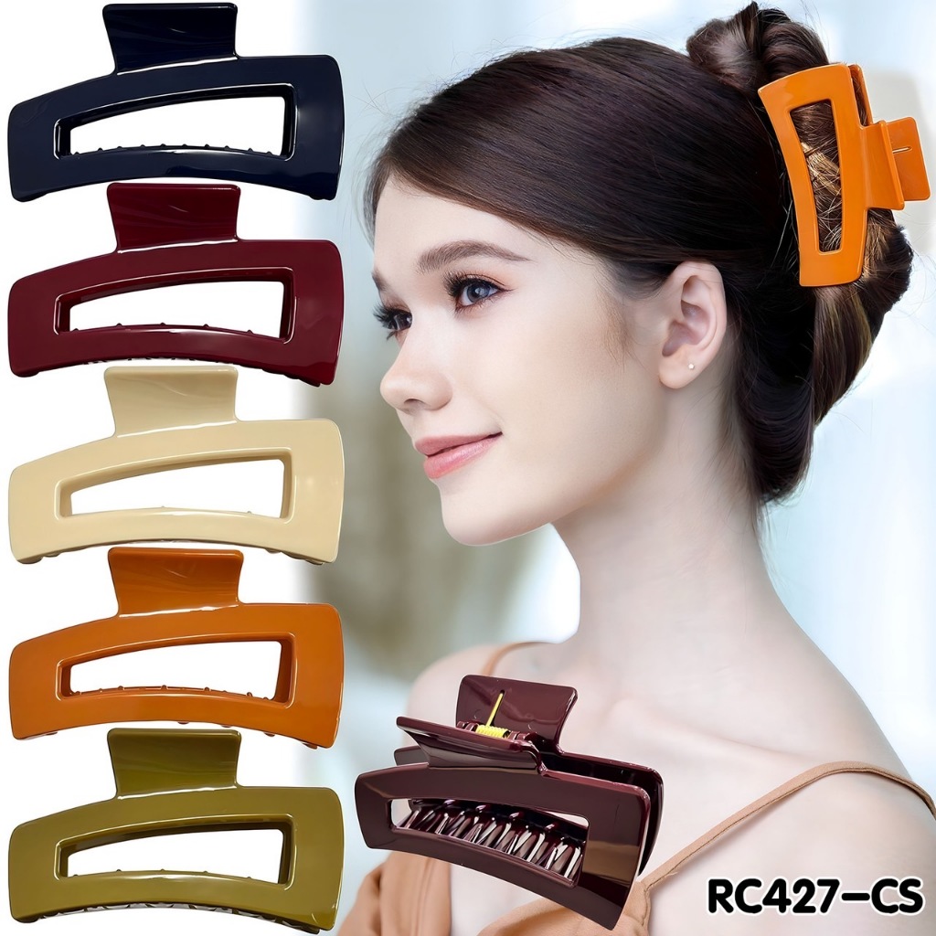 กิ๊บRC427 1 แพ็คมี 6 ชิ้น ราคา 56 บาท กิ๊บติดผม หนีบผม หนีบแฟชั้น กิ๊บแฟชั่น วัยรุ่น อุปกรณ์ตกแต่งผม ยางรัดผม ผู้หญิง