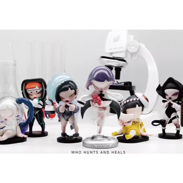 (สปอตสินค้า)ஐ✷♞ของแท้ SUVII Vaccine Series Blind Box Hand-made Trend ของเล่นของขวัญ Trendy Play ตกแต