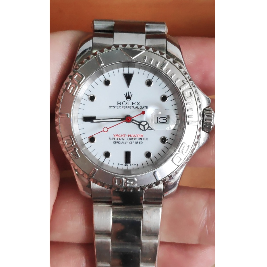 นาฬิกา R0LEX Yacht-Master Series  White Dial 40mm
