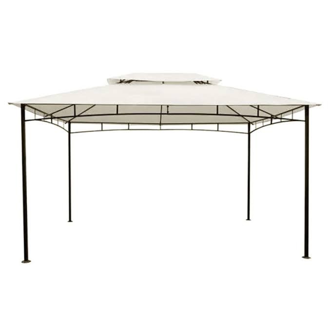 FONTE เต็นท์สนามโครงเหล็ก FONTE รุ่น TP-130 ขนาด 3 x 4 x 2.7 เมตร สีเบจ