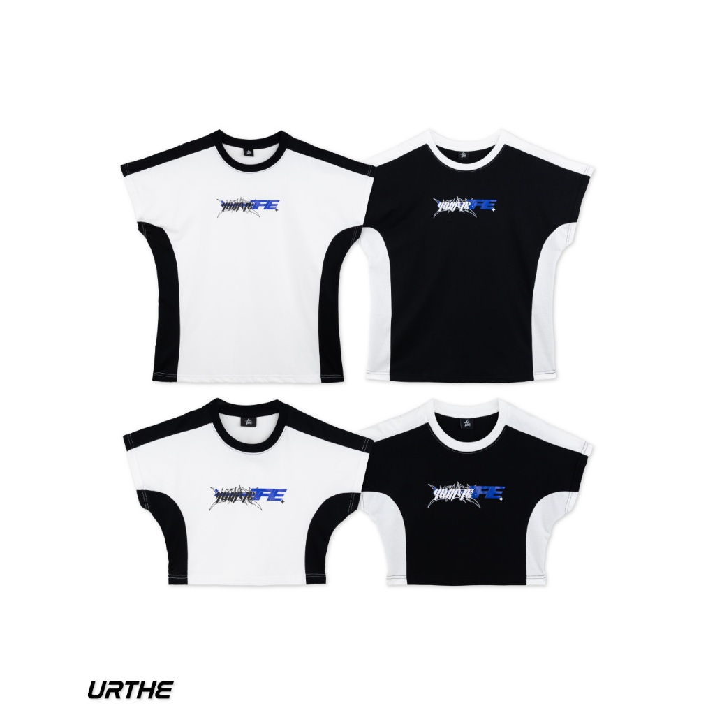 URTHE - เสื้อยืด แขนกุด OVERSIZE สกรีนลาย รุ่น THE GLEAM SLEEVELESS