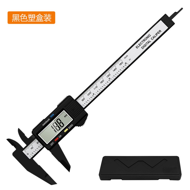 เวอร์เนียร์ดิจิตอล เวอร์เนียร์ คาลิปเปอร์ดิจิตอลVernier เครื่องวัดขนาดMeasurement Electronic Vernier Caliper0-150mm