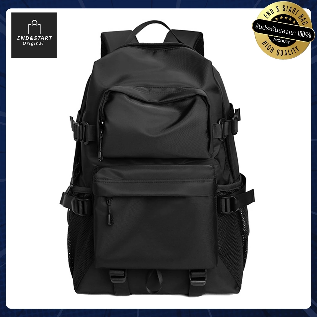 BAGB017 กระเป๋า END&START กระเป๋สะพายหลัง ใส่คอมพิวเตอร์ ไปเรียนได้