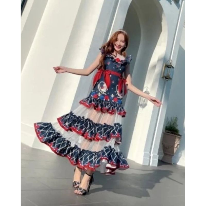 MARIA DIAMOND : Sparkle and Shine Maxi Dress