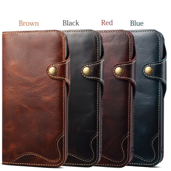 * หนังวัว แท้ เคส สำหรับ ไอโฟน 14 / 14 Pro / 14 Pro Max / 14 Plus