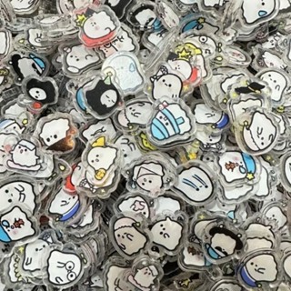 DIY - แผ่นอะคริลิค ไซส์จิ๋ว 2 cm ลาย ผีน้อยน่ารัก (Ghost) คล…