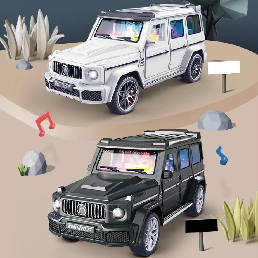 รถออฟโรด รถสปอร์ต มีเสียงมีไฟ ของเล่นเด็กผู้ชาย โมเดลรถOff-road (สินค้าพร้อมส่ง）