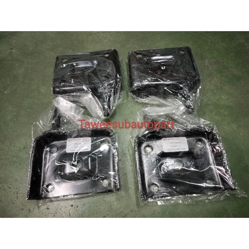 แป้นแหนบ D-MAX 2003-2014 ปี2020 2WD ข้างซ้าย รูสะดือ1รู 1415009 อย่างหนา 6.3มิล