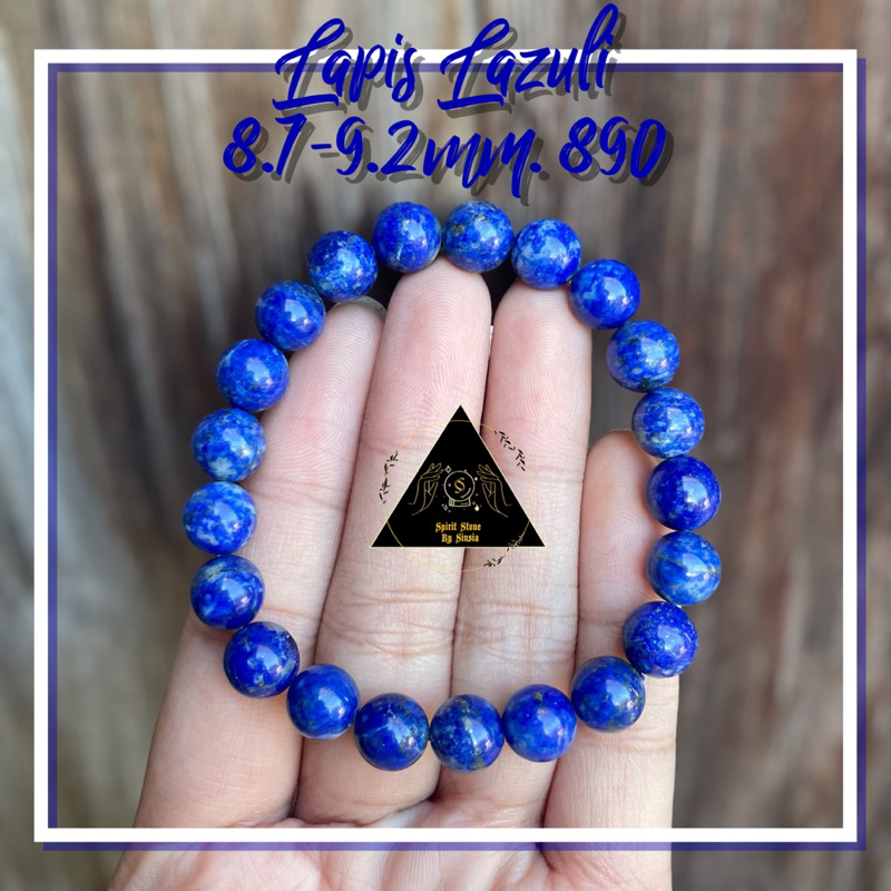 กำไลข้อมือ หินนำโชค ลาพิสลาซูลี (lapis lazuli)