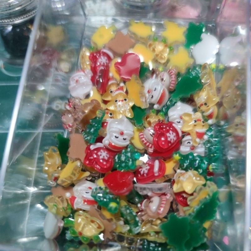 merry Christmas Nail Jewelry จิว อะไหล่ ของประดับเล็บ