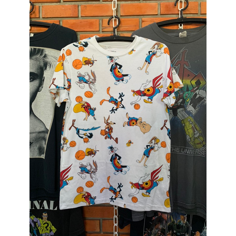 เสื้อ space jam ปั๊มคอ