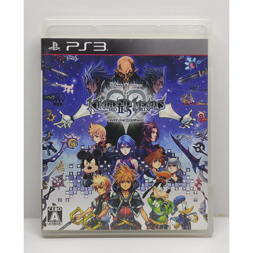 Kingdom Hearts HD 2.5 Remix [Z2,JP] แผ่นแท้ PS3 มือ2