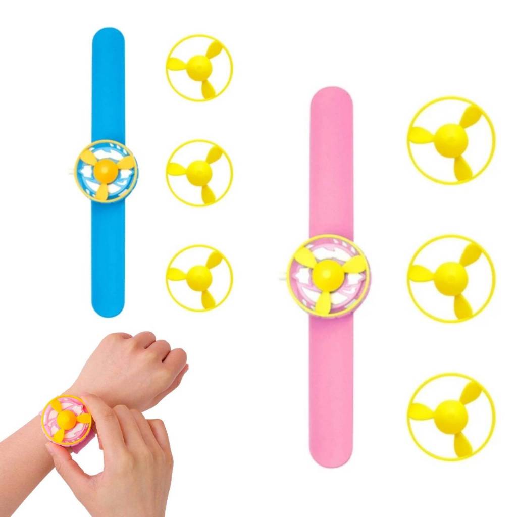 Mybaby.mallของเล่นเด็ก นาฬิกาปล่อยจานบิน ของเล่นกลางแจ้ง ของเล่นเสริมทักษะ