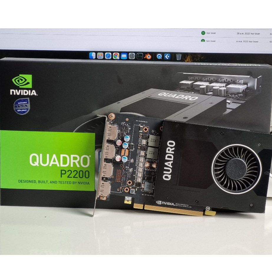 LEADTEK NVIDIA QUADRO P2200 - 5GB DDR5X (มือสอง)