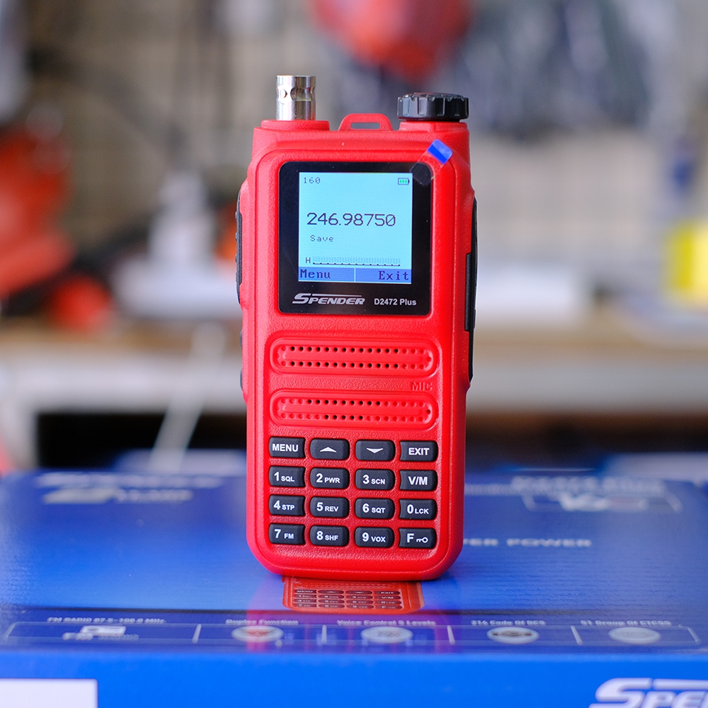 SPENDER D2472 Plus รุ่นล่าสุด วิทยุสื่อสาร เว้นใบอนุญาตใช้ มีประกัน