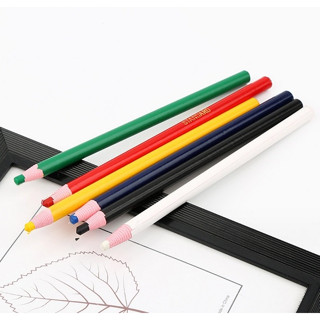 ดินสอเขียนผ้า ดินสอชอล์กเขียนผ้า มี 6 สี ลบด้วยการซักน้ำ (1 …