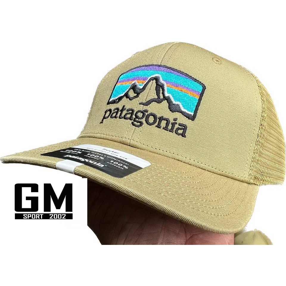 GM.ใหม่แท้ นําเข้า พร้อมส่ง✅ Patagonia Men's Fitz Roy Horizons Trucker Hat ปาตาโกเนีย หมวก แก๊ป กันแดด ปรับขนาดได้
