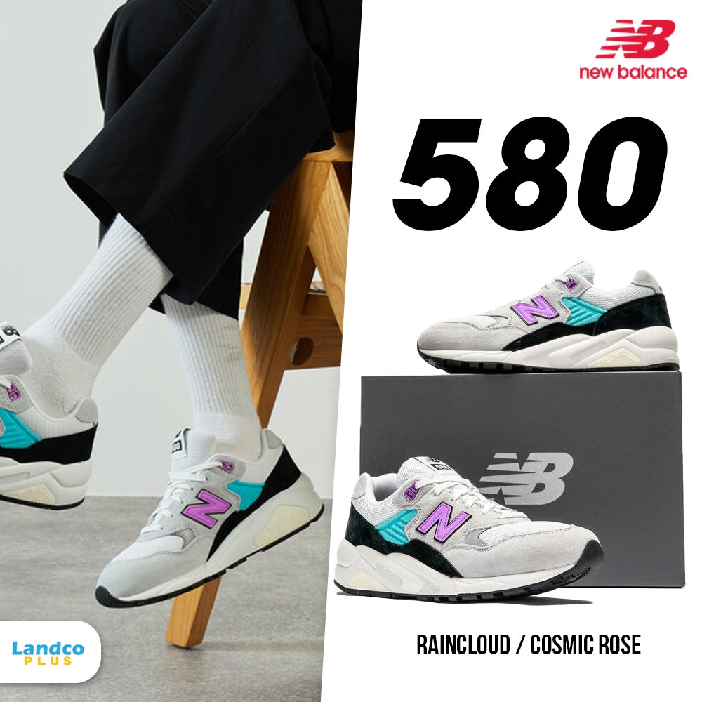 New Balance นิวบาลานซ์ รองท้าผ้าใบ รองเท้าลำลอง NB UX 580 Raincloud Cosmic MT580GR2 (5800)