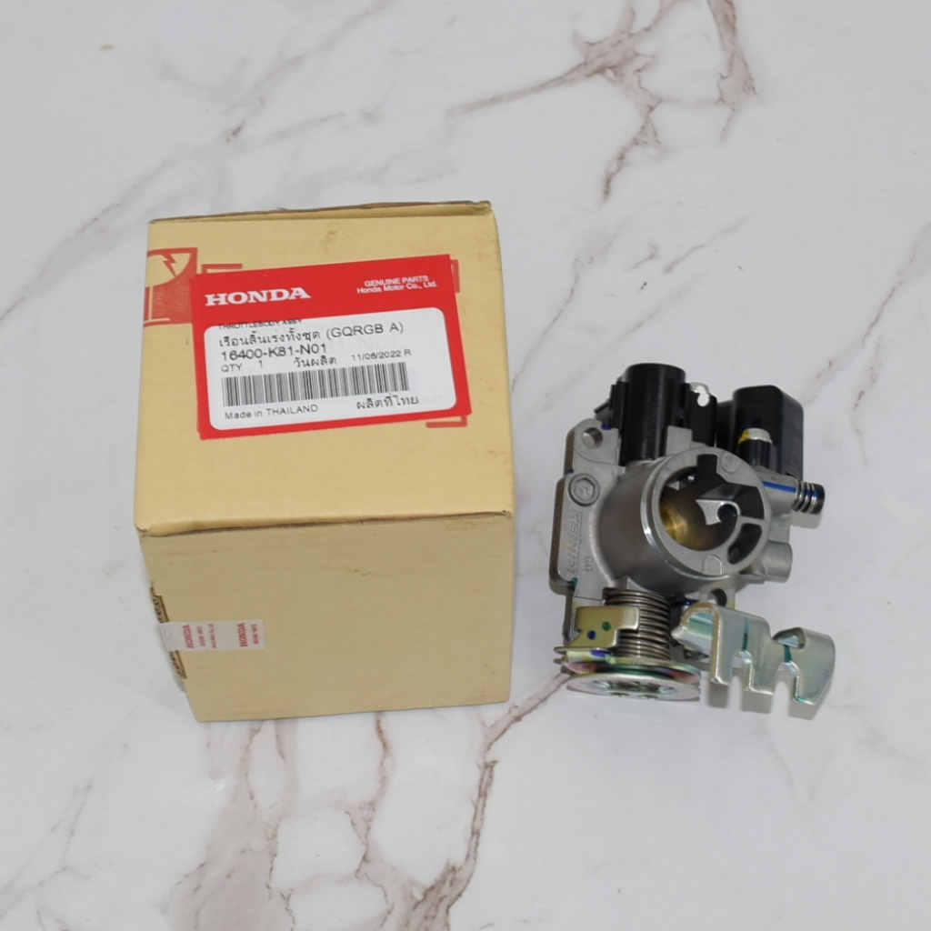 ชุดเรือนลิ้นเร่ง Scoopy-i (ใบ22มิล ปี17-20) แท้ศูนย์ฮอนด้า ราคา/1ชุด 16400-K81-N01