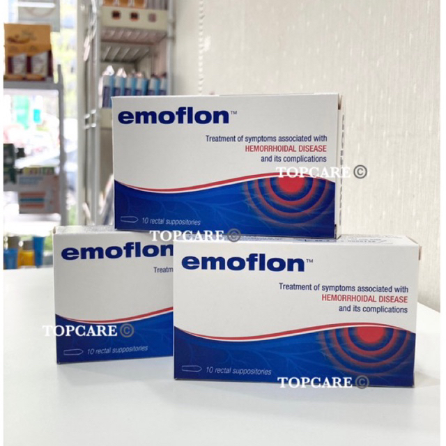 Emoflon Suppository 10’s exp.11/1024😊