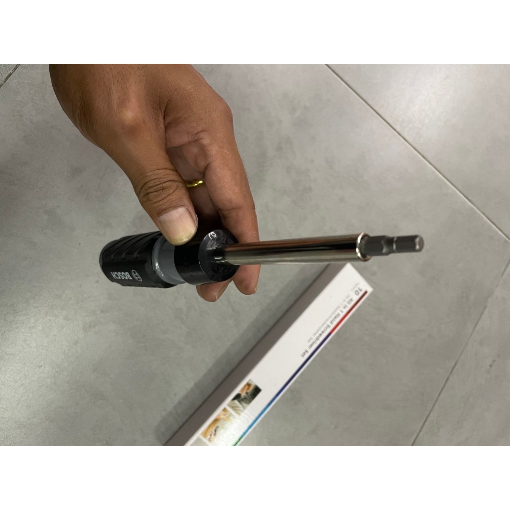2607017653 BOSCH ไขควงด้ามฟรีหัวแม่เหล็ก พร้อมดอกไขควง All in One Hand Screwdriver Set – 2607017653 ราคา ถูกที่สุด ดีลบีเคเค แกลเลอรีภาพที่ 7