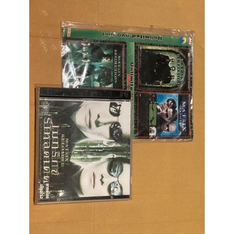 DVD เรื่อง THE MATRIX 1-3 TRILOGY ไตรภาค