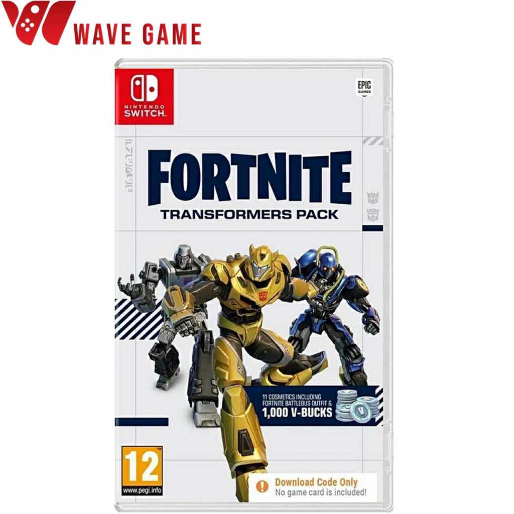 nintendo switch fortnite transformers pack ( english zone 2 ) download code only
