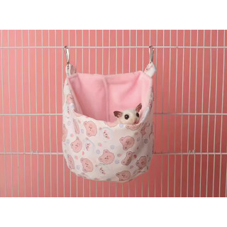 พร้อมส่งในไทย🇹🇭ที่นอน รังนอนหนู มีที่ห้อยกรงที่นอนชูการ์ ถุง…