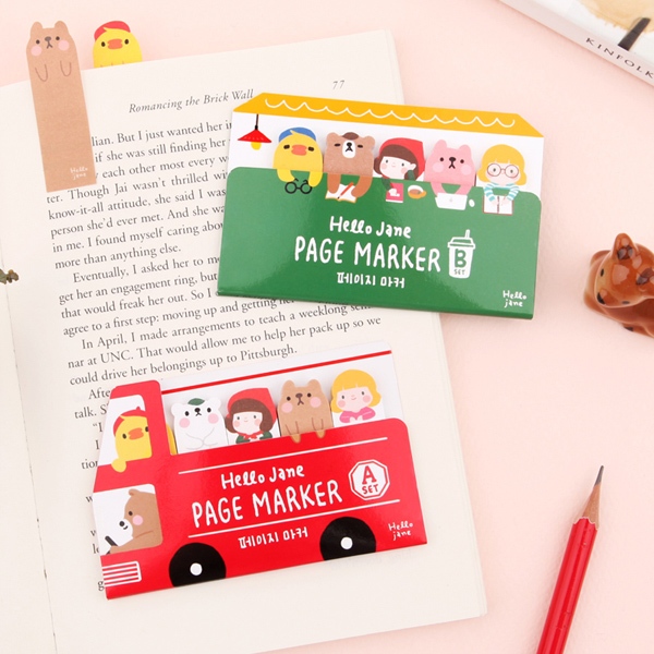 Hello Jane Page Marker ที่คั่นหน้ากระดาษ