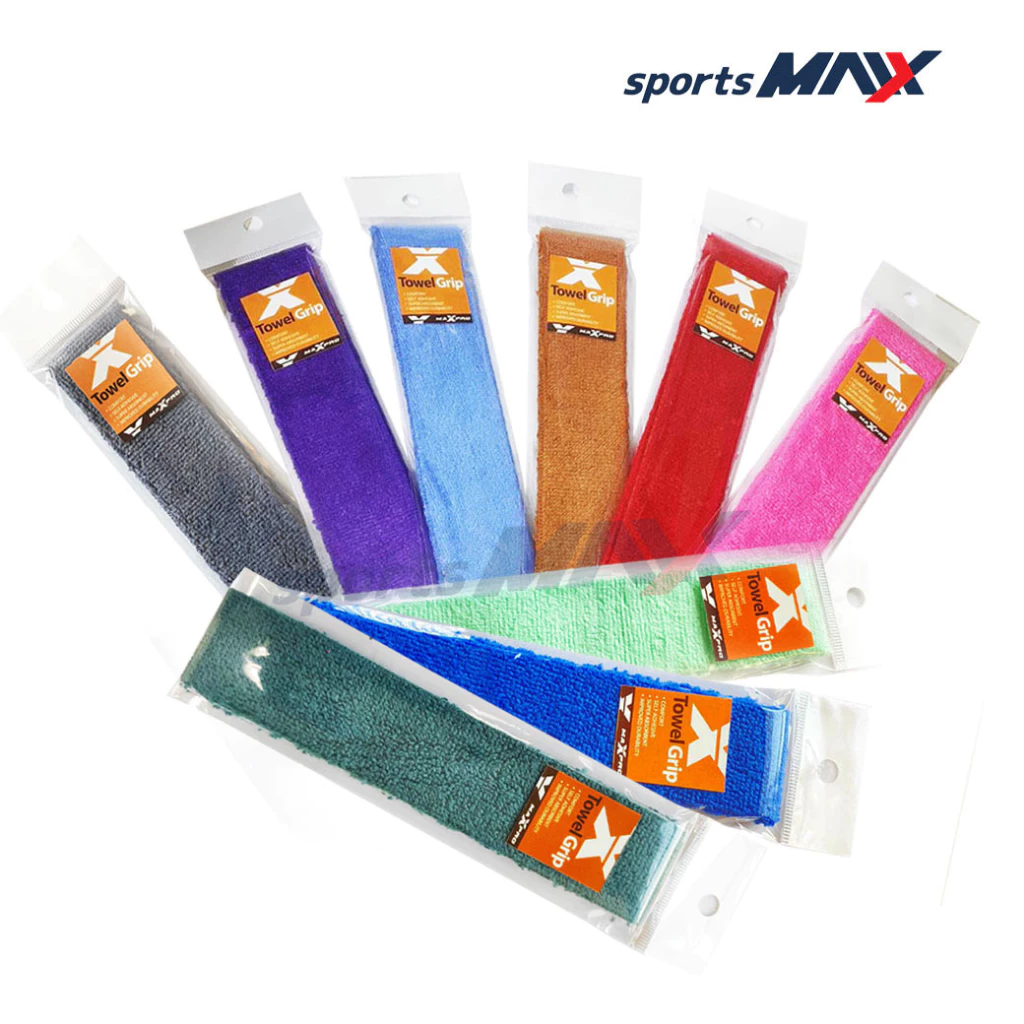 MAX Pro ผ้าพันด้าม กริ๊ปผ้าขนหนู ไม้แบดมินตัน - รุ่น MP-TW002