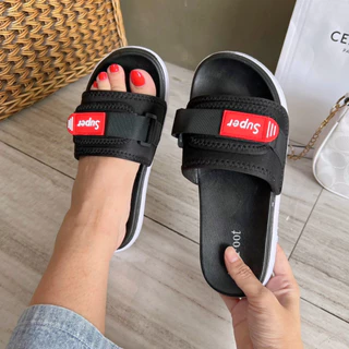 รองเท้าแตะสายคาด ปรับสายได้ สวมใส่สบาย สายคาดนุ่ม พื้นกันลื่น รองเท้าสำหรับคุณผู้ชายและคุณผู้หญิง พร้อมส่ง