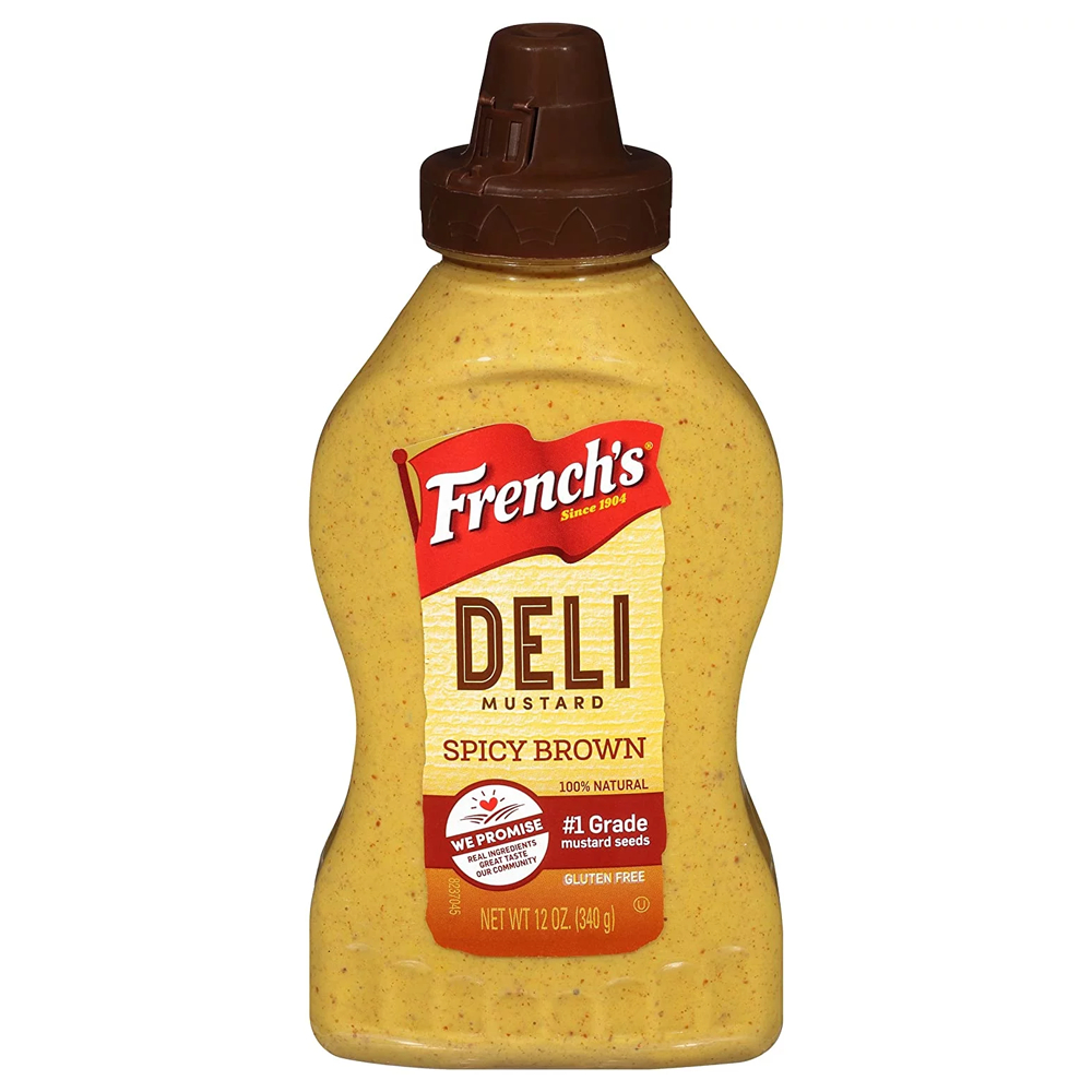 French's Deli Mustard Spicy Brown French Deli Mustard 340g มัสตาร์ด