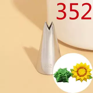 หัวบีบรูปใบไม้,โบว์ หัวบีบครีมเค้ก หัวบีบคัพเค้กเบอร์ 67,68,70,352