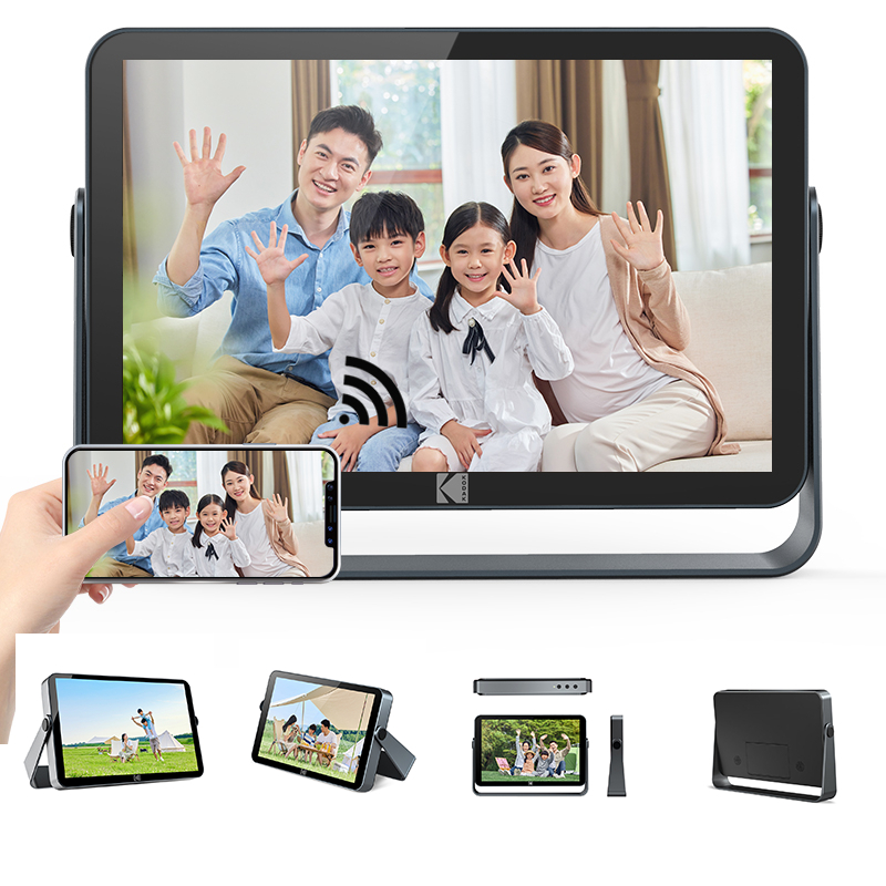 Kodak กรอบรูปดิจิตอล WiFi Digital Photo Frame 4000mAh หน้าจอสัมผัส 10.1 นิ้ว 1920x1200 หมุนอัตโนมัติ