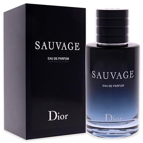 Christian Dior Sauvage Eau De Parfum Spray For Men, 3.4 Ounce 100ml