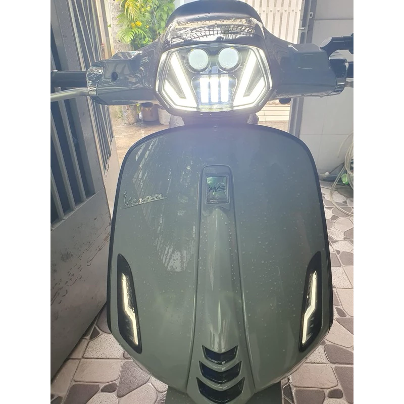 ไฟหน้าแต่ง LED Vespa พร้อมปลั๊กตรงรุ่น thumbnail 7