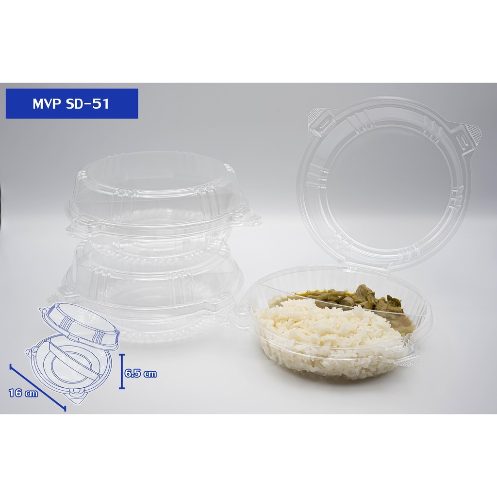 กล่องใส OPS-SD กล่องใสสำหรับใส่อาหารต่างๆ รุ่น SD-51,SD-52,SD-56,SD-60,SD-61,SD-R4L