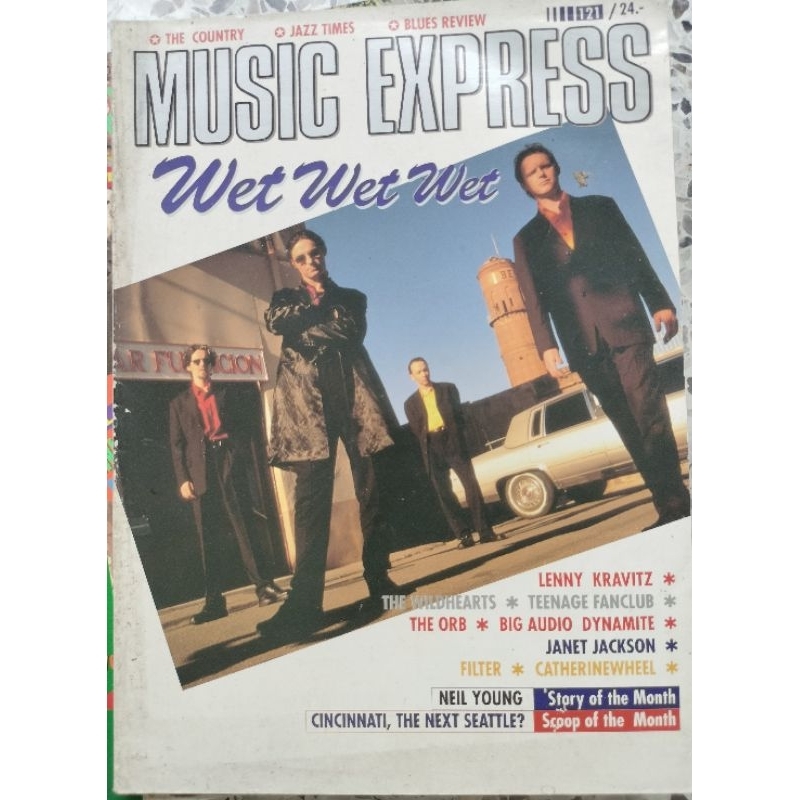 Music Express ฉบับ Wet Wet Wet