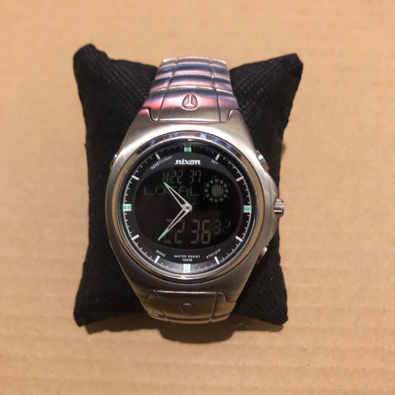 NIXON Super Hero stainless steel watch