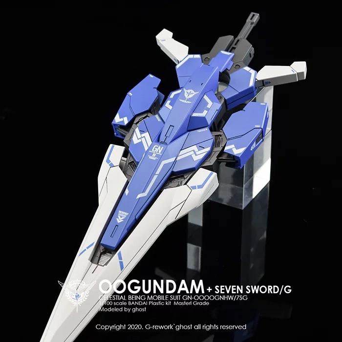 (Ghost-Decal) Water Decal 030 MG1/100 Gundam OO Seven Sword/G ราคา ถูกที่สุด ดีลบีเคเค แกลเลอรีภาพที่ 5