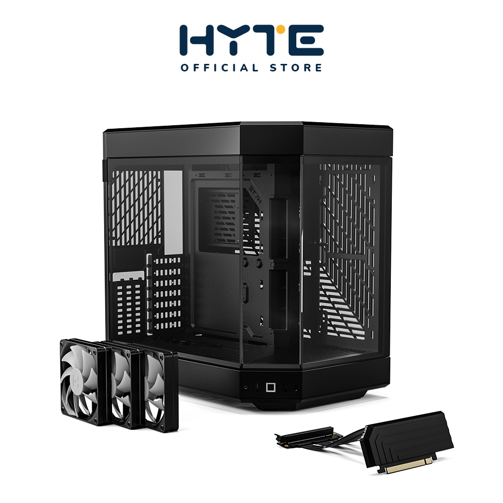 [HYTE Official Store] HYTE Y60 BLACK/BLACK (Computer case / เคสคอมพิวเตอร์)
