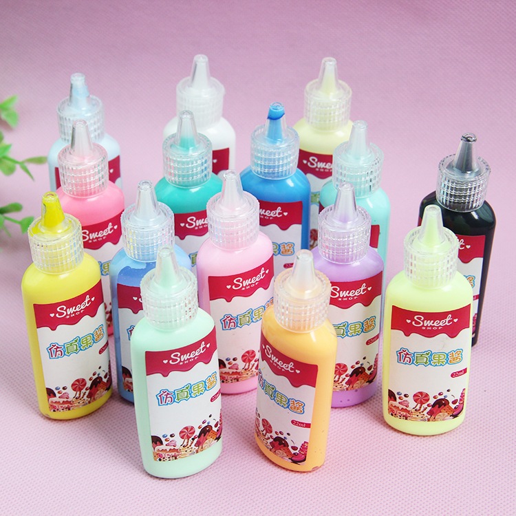 810 ซอสครีมเทียม ซอสกาวเทียม ขนาด 22 ml. แยมกาว สำหรับตกแต่งเคสมือถือ กิ๊บ งาน DIY พร้อมส่งจากไทย