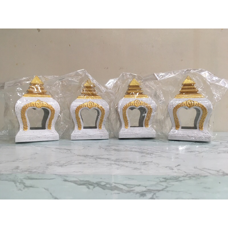 4อัน ตะเกียงศาล (ทำจากพลาสติก) มีให้เลือกหลายสี หลายขนาด - รูปที่ 4