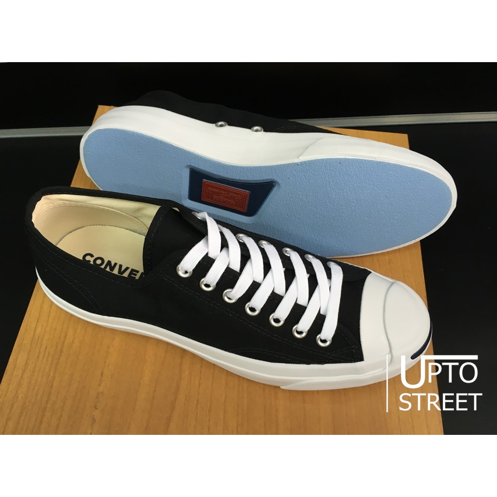 ** ลดล้างสต็อก ** [แท้ 100%] CONVERSE รองเท้า Jack Purcell CP Ox - Black/White [121004442BK]